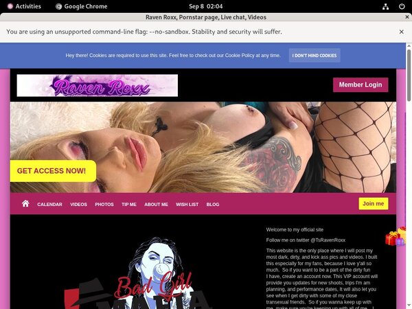 RavenRoxx Accounts For Free