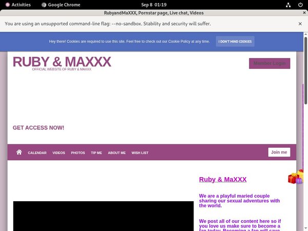 Rubyandmaxxx.modelcentro.com (SAVE 50%) Discount