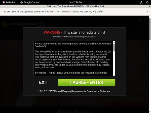 See Him Fuck Premium Discount