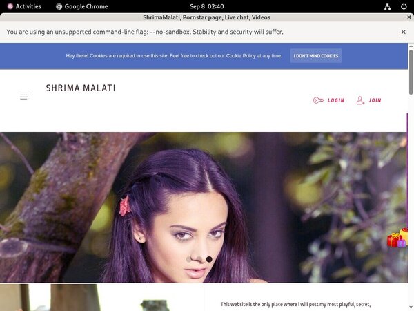 Shrimamalati.xxx Join Via Paypal