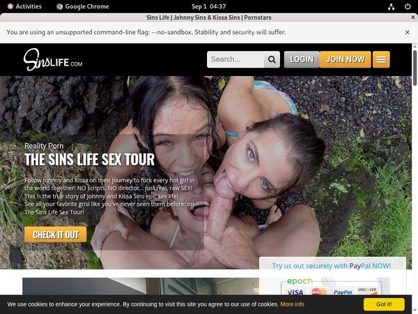 Sinslife Daily Pass