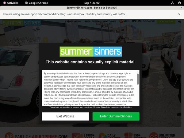 Summer Sinners Full Discount