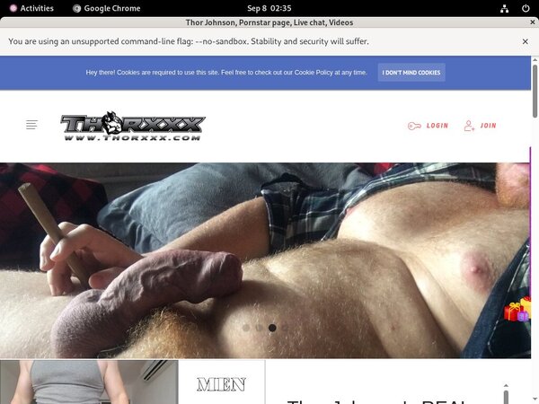 Thorjohnsonxxx Free Logins