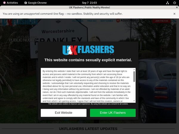 UK Flashers Porn Sex