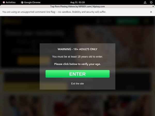 Vipissy Register Free