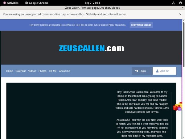 What Is Zeus Callen