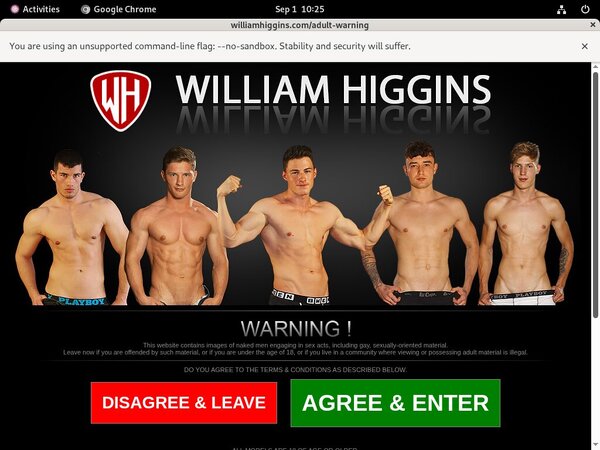 William Higgins Free Account And Password
