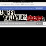 Audrey Hollander ???