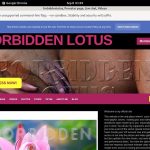 Forbiddenlotus.com Discount Form