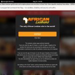 Free African Lesbians Discount Membership