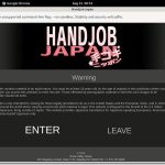 Handjob Japan Without Joining