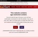 Karinahart.com Porn Tube