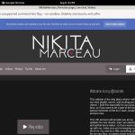 NikitaMarceau Account Paypal