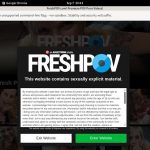 Valid Fresh POV Passwords
