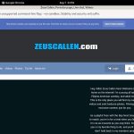 Zeus Callen Ebony